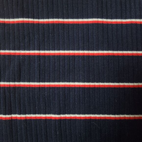 2/$15 Windsor Navy, Red, White, Striped Form Fitting, Mini Dress, Medium - Picture 2 of 6